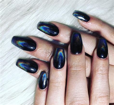 best black holographic nail polish.